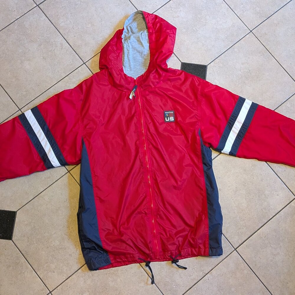 Nautica Windbreaker (Red)